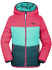 Peek U All-season doorgestikte jas "Prim" roze/turquoise