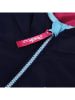 Peek U All-season doorgestikte jas "Prim" donkerblauw/turquoise/roze