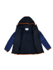Peek U Ganzjahres-Steppjacke "Caspian"  in Blau/ Dunkelblau/ Orange