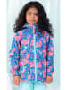 Peek U Regenjacke "Autumn" in Blau/ Pink