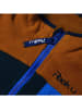 Peek U Fleece bodywarmer "Magner" lichtbruin/donkerblauw
