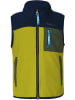 Peek U Fleece bodywarmer "Magner" geel/donkerblauw