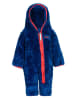 Peek U Fleece-Overall "Birdie" in Dunkelblau