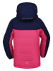 Peek U Winterjacke in Dunkelblau/ Pink