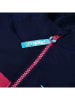 Peek U Winterjas donkerblauw/roze