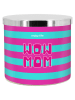 Mad Candle Geurkaars "Wow Mom" turquoise/roze - 400 g
