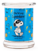Peanuts Geurkaars "Peanuts You're my superhero" blauw - 250 g