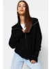 trendyol Kardigan w kolorze czarnym