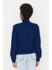 trendyol Rollkragenpullover in Dunkelblau