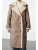 trendyol Tussenmantel taupe