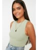 trendyol Top in Hellgrün