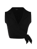 trendyol Top in Schwarz
