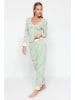 trendyol Pyjama groen/crème