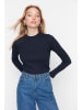 trendyol Longsleeve donkerblauw
