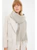 trendyol Schal in Beige/ Weiß - (B)62 x (L)200 cm