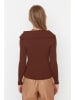 trendyol Pullover in Braun