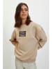 trendyol Sweatshirt in Sand