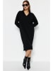 trendyol Sukienka w kolorze czarnym