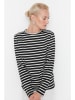 trendyol Longsleeve wit/zwart