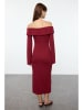 trendyol Kleid in Bordeaux