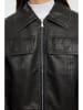 trendyol Kunstlederjacke in Schwarz