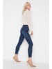 trendyol Dżinsy - Skinny fit - w kolorze granatowym