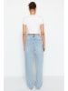 trendyol Spijkerbroek - mom fit - lichtblauw