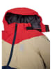LEGO Ski-/ Snowboardjacke "Jested" in Dunkelblau/ Beige/ Rot