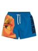 LEGO Badeshorts in Blau/ Orange
