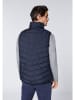 Chiemsee Doorgestikte bodywarmer donkerblauw