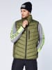 Chiemsee Doorgestikte bodywarmer kaki