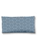 Hip Satin-Kissenbezug "Asher" in Blau
