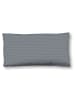 Hip Satin-Kissenbezug "Olinga" in Grau