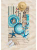 Hip Strandtuch "Aldiana" in Beige/ Mint