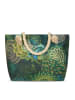 Hip Strandtasche "Agatha" in Grün/ Mint - (B)60 x (H)43 cm