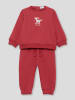 Street MONKEY 2-częściowy zestaw w kolorze czerwonym