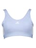 adidas Bustier "3S" in Hellblau