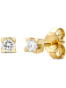 Diamant Exquis Gold-Ohrstecker mit Diamanten