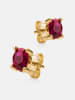 Revoni Gold-Ohrstecker mit Edelsteinen