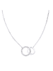 Revoni Witgouden ketting met diamanten - (L)46 cm