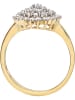 Diamant Exquis Gold-Ring mit Edelsteinen