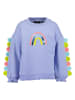Blue Seven Sweatshirt in Hellblau