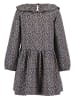 Blue Seven Kleid in Anthrazit/ Bunt