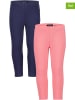 Blue Seven 2-delige set: leggings donkerblauw/roze