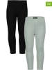 Blue Seven 2-delige set: leggings zwart/turquoise