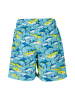 Blue Seven Badeshorts in Blau/ Gelb