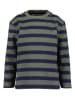 Blue Seven Longsleeve donkerblauw/kaki