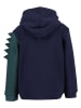 Blue Seven Hoodie donkerblauw/groen