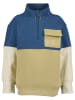 Blue Seven Sweatshirt in Blau/ Beige