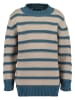 Blue Seven Pullover in Beige/ Blau